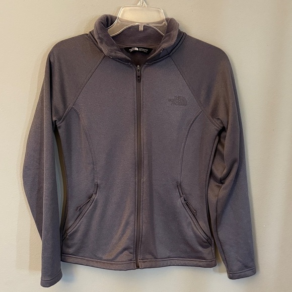The North Face Charcoal Fleece Jacket - Picture 1 of 6